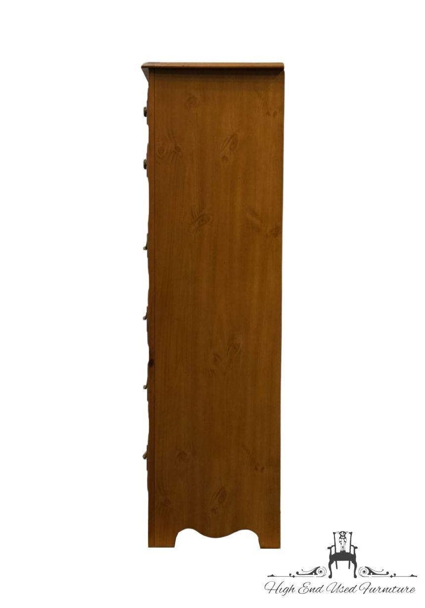 BROYHILL FURNITURE Solid Knotty Pine Country French 22" Lingerie Chest 6620-43