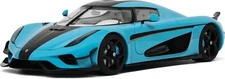 2018 Koenigsegg Regera Blue in 1:18 scale by GT Spirit