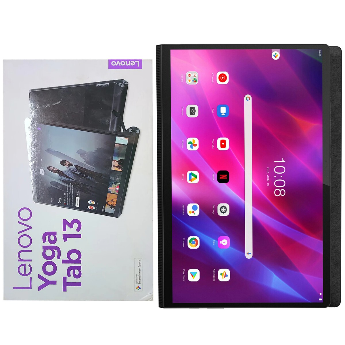 BNIB Lenovo Yoga Tab 13 Inch 128GB ROM + 8GB RAM Black Wi-Fi 