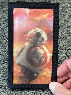 Offizielle Star Wars Force Awakens Sammler Geldbörse BB8 für Münzen Karten & Scheine