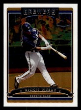 2006 Topps Chrome #17 Rickie Weeks Milwaukee Brewers