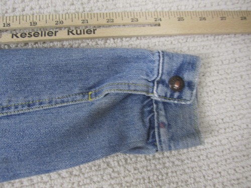 Polo Ralph Lauren Jacket Girls Medium Blue Denim Jean Trucker 12-14 Button Down - Picture 10 of 11