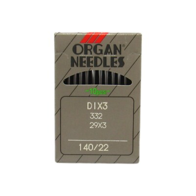 Organ Industrial Sewing Machine Needles 29x3 Size 22 140/22 Singer Model 29K