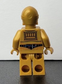 LEGO Star Wars C-3PO Minifigure Colorful Wires Pattern 10236 9490 sw0365