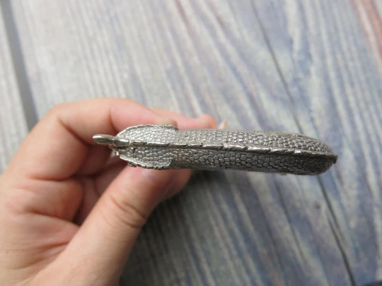 Dragon Naga Bangle Bracelet - 925 Sterling silver Silver with Pink Ruby Eyes - Image 4 of 4