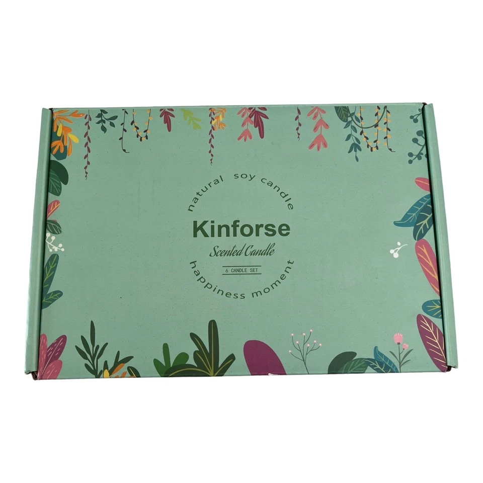 Set of 6 Owls Natural Citronella Soy Candles Kinforse Scented Aromatherapy Gift - Image 2 of 4