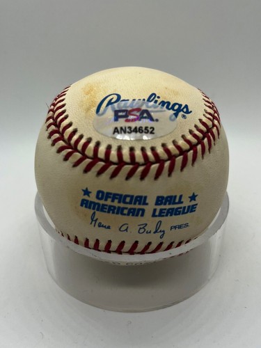 Tom Henke Toronto Blue Jays Signed Autograph OMLB Baseball PSA DNA *52 - Picture 2 of 2