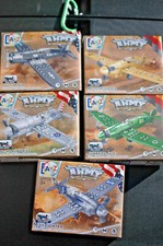Childrens A to Z WW2 US & German Fighter Plane Block Model Kits