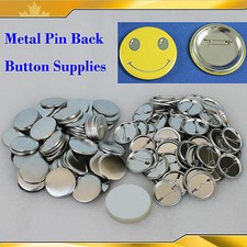 Metal Back Pin Badge Button Parts Material for N4 Button Maker Machine