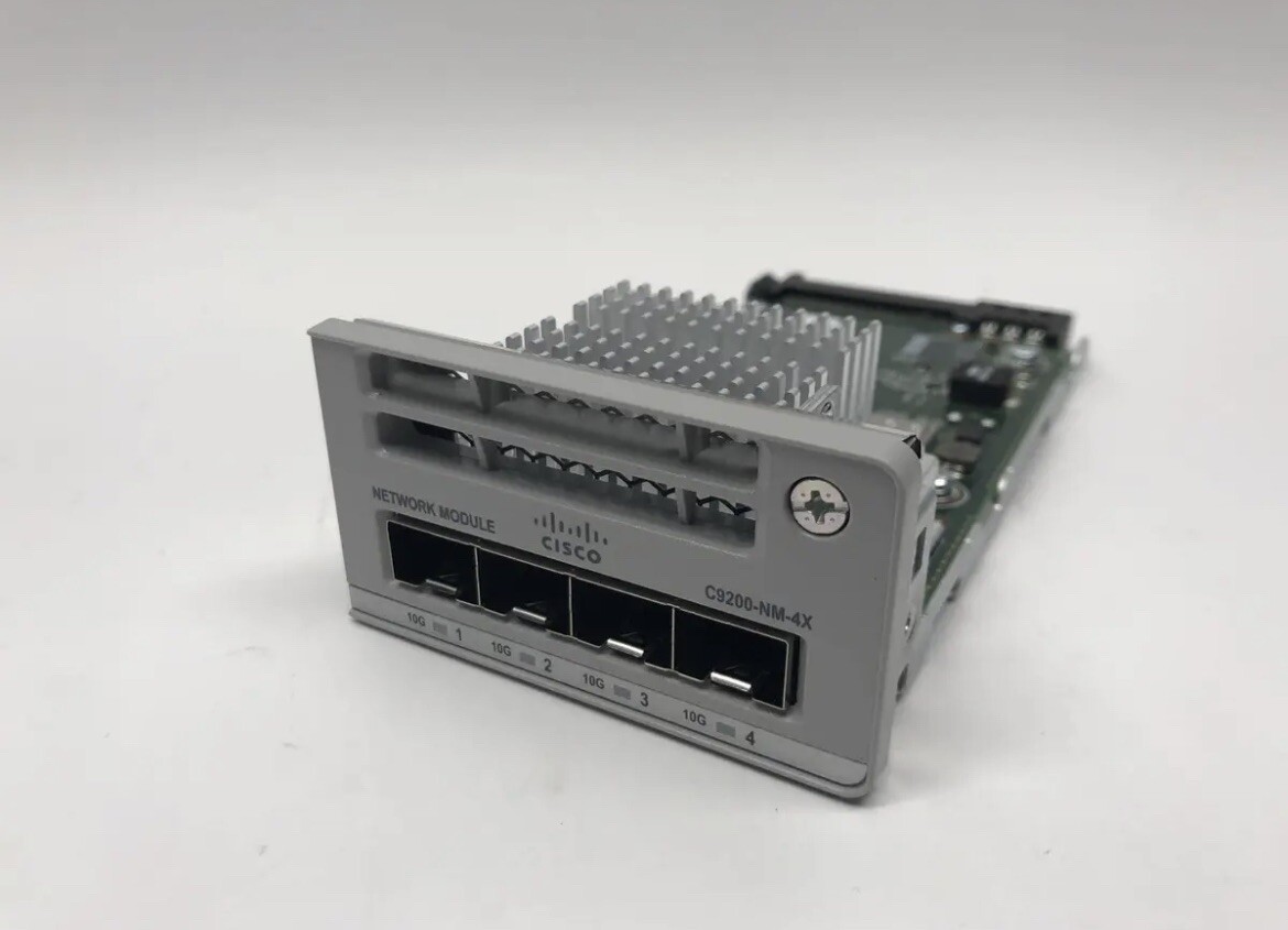 Cisco C9200NM4X Catalyst 9200 Series Network Module C9200NM4X eBay