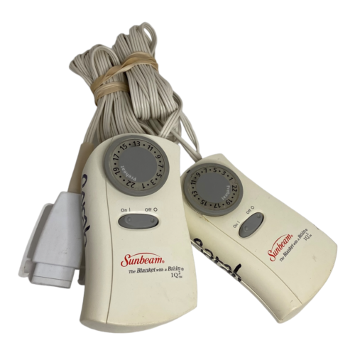 💧 Sunbeam 613A - 74KQ Electric Heated Blanket Control 3-Prong E23623 (LL4)