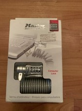 MASTER LOCK Safe Space COMPUTER LOCK Security On The Go