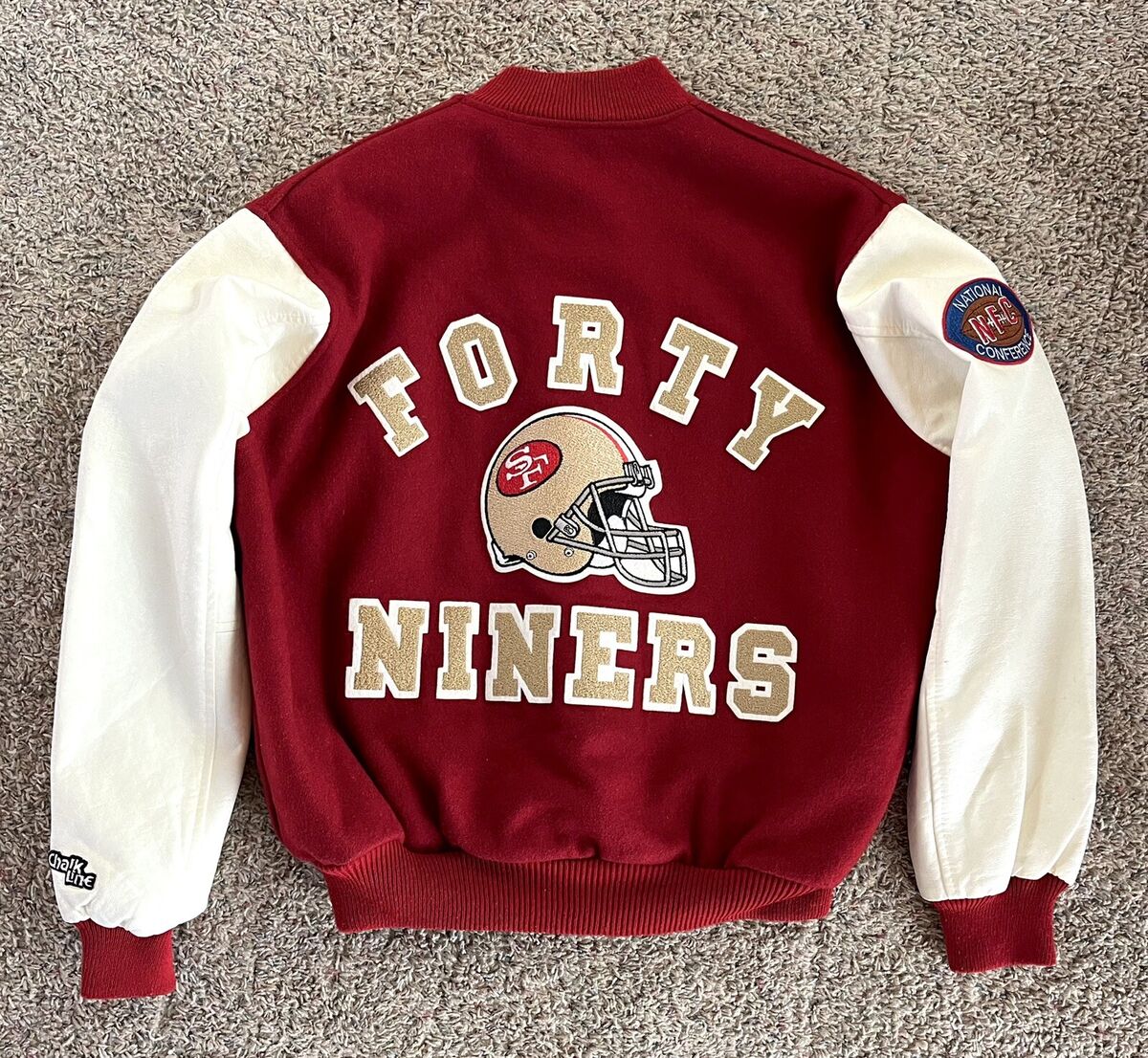 Vintage San Francisco 49ers 80s Chalk Line Varsity Jacket XL Vintage San Francisco 49ers 80s Chalk Line Varsity Jacket XL