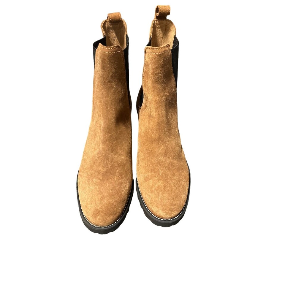 Soludos Greenpoint Chelsea Boot Brown Suede New Without Box Size 9.5 eBay