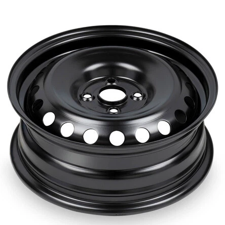 New Wheel For 2018-2024 Hyundai Accent 15 Inch Black Steel Rim - Image 3 of 4