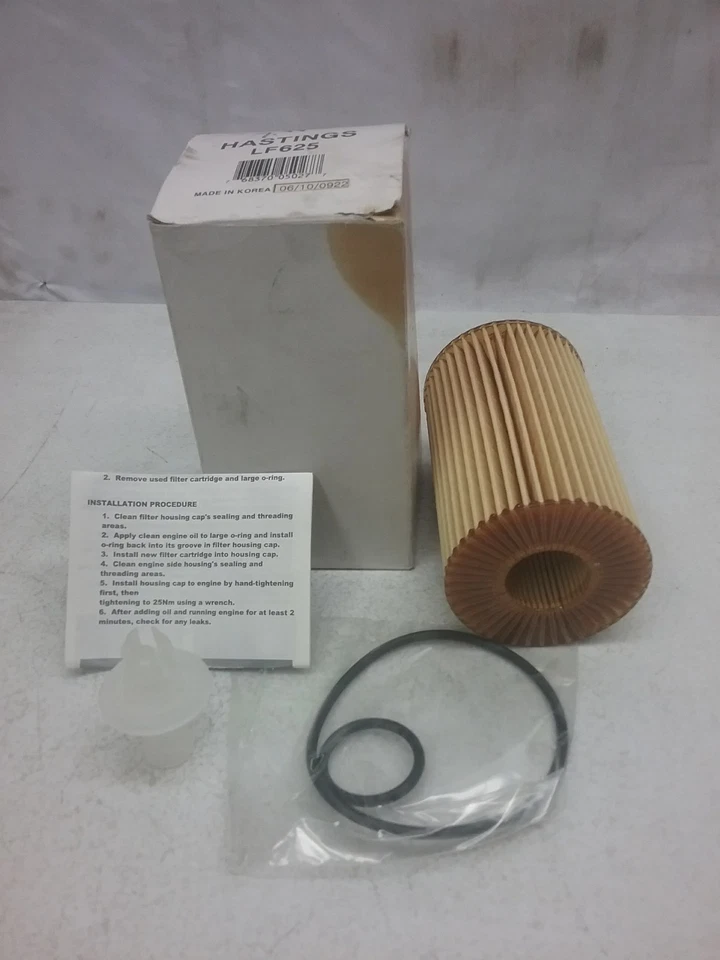 Filtro de óleo do motor HASTINGS #LF625 - Imagem 2 de 2