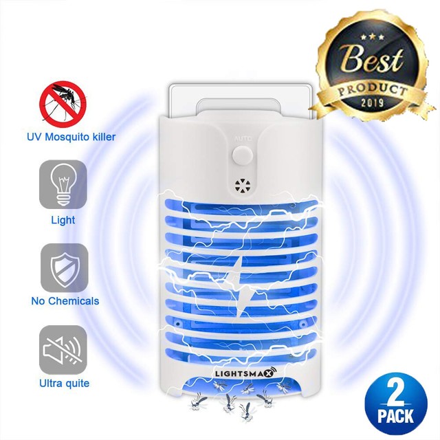 Bug Zapper Electronic Fly Repeller Electric PlugIn Pest Control Gnat