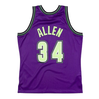 Ray Allen Milwaukee Bucks 1996-97 Authentic RELOAD Swingman Jersey