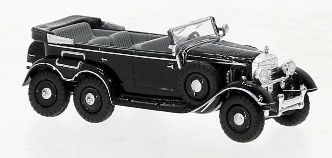 Brekina PKW Mercedes G4 schwarz 21078 - Bild 1 von 1