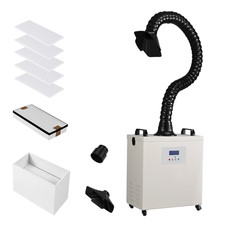 Monport Rauchabsaugung 220 W Absauganlage Rauchabsorber L&ouml;tabsaugung Rauchabzug