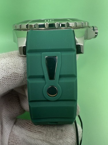 KYBOE! Giant Mariner 55mm 10ATM Green Water Resistance Quartz Watch KY.55-018.15 - Picture 5 of 10