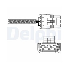 DELPHI ES10990-12B1 Lambdasonde für OPEL RENAULT VAUXHALL GENERAL MOTORS