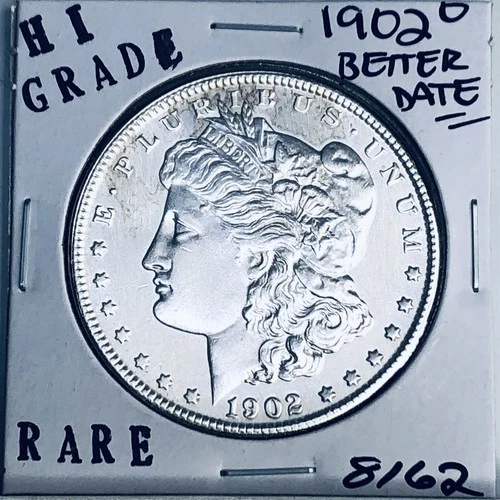 1902 O MORGAN SILVER DOLLAR HI GRADE GENUINE U.S. MINT RARE COIN 8162