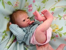 Reborn partial silicone baby girl Shannon 19"6lb2oz. JosyNN Josy Newborn Nursery