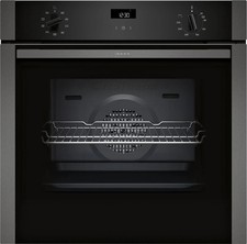 Neff N50 B1ACE4AG3B Built In Electric Single Oven, Graphite-grey