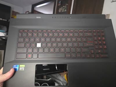 MSI Katana GF76 MS-17L1 MS-17L2 Palmrest Keyboard E2P-7L1C213-TA2 PARTS