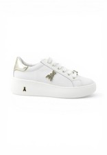 PATRIZIA PEPE Sneakers Donna Bianco Oro PJ350.27-PE26