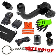 Anhängerkupplung abnehmbar für Ford Tourneo Custom 2 II Minivan ab 23+ESatz 7p