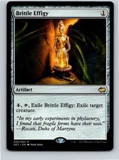 Magic the Gathering Brittle Effigy Duel Decks: Merfolk vs. Goblins MTG Free Ship