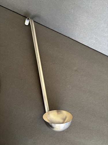 Vollrath 4 oz Stainless Steel Soup Ladle 58440 Long Hooked Handle USA Made