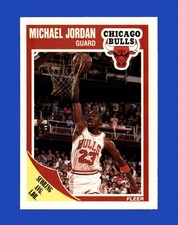 1989-90 Fleer Set-Break # 21 Michael Jordan NM-MT OR BETTER *GMCARDS*