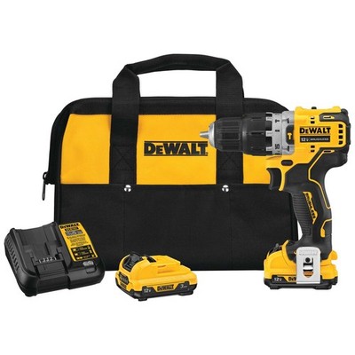 NEW DeWALT DCD706F2 12V MAX 3/8'' Brushless Cordless Hammer Drill Kit