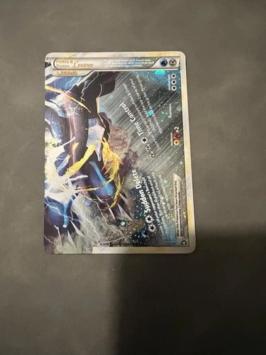 Palkia and Dialga Legend Holo HGSS Triumphant Bottom Card 102/102