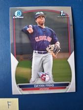 2023 Bowman Chrome Dayan Frias #BCP-26 Cleveland Guardians