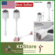 Oxo-Compatible Bottle  Dish Brush Replacement Heads 2-Pack 