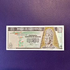 Guatemala- 1/2 Quetzal- 1996