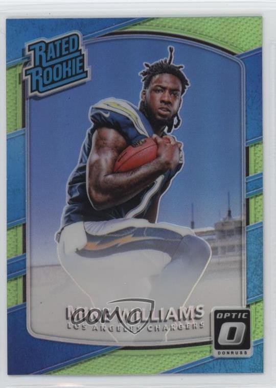 2017 Donruss Optic Rated Rookie Lime Green Prizm Mike Williams #174 3n1