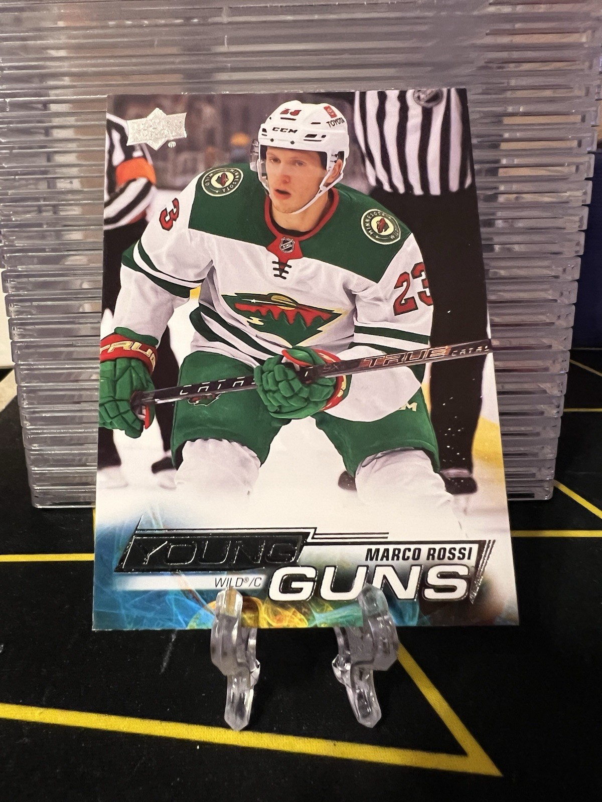 2022-23 Upper Deck Series 1 Marco Rossi Young Guns RC #243 Minnesota Wild