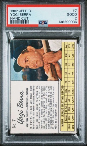 1962 Yogi Berra #7