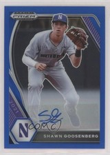 2021 Panini Prizm Draft Picks Blue 17/99 Shawn Goosenberg #PDP184 Auto 0o2b