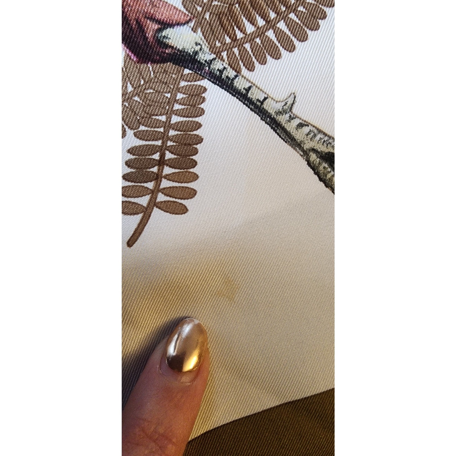 Vintage HERMES Silk Scarf Gibiers Game Animals Print Rabbits Birds Linares