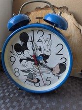 Seltener vintage Disney Mickey Mouse Wecker XXL - Mechanisch - Digi Tech - 80er