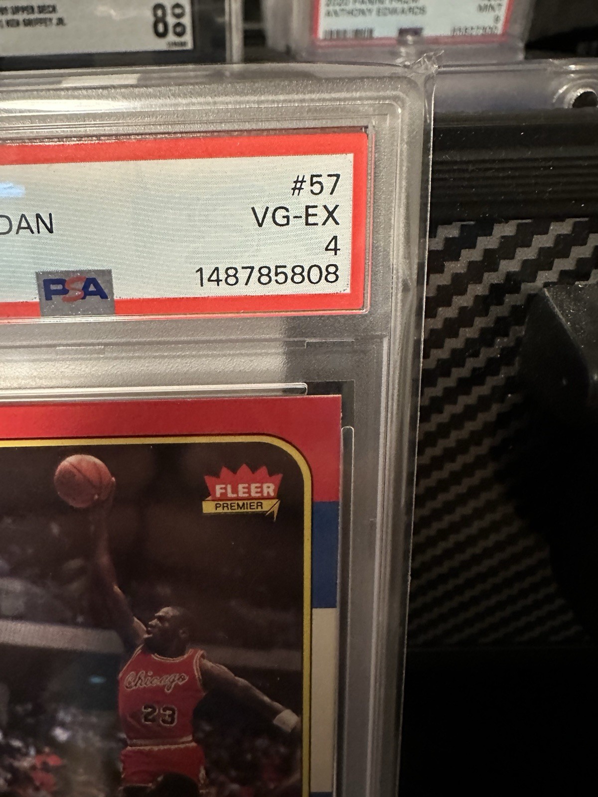 1986-87 Fleer - Michael Jordan #57 (RC) view 4