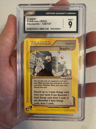 Juggler graded CGC 9 for sale on eBay