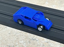 SCS Tjet 3D Eastern Dirt Modified Ho Slot Car Aurora Tjet Body Os3 Dash AW Blue