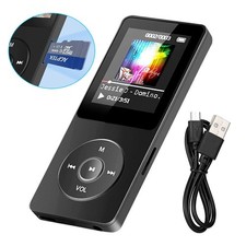 Bluetooth Support 128GB MP4/MP3 Lossless Music Player Recorder FM Radio Sport